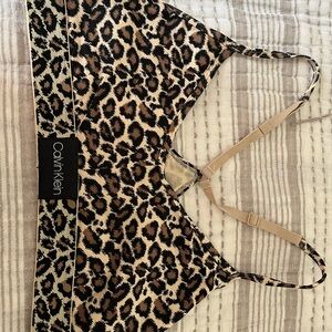 Calvin Klein Animal Print Bralette